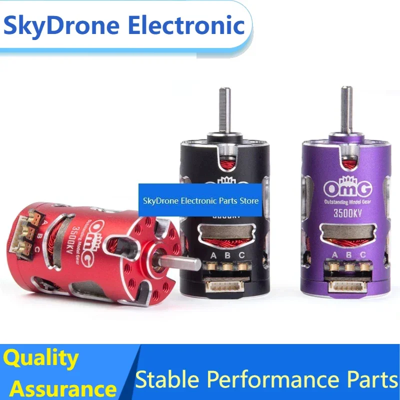 SkyDElOMG AURORA S2 3500KV Sensory Brushless Motor X-Power, Atomic RC, GLRacing Front And Rear Drive