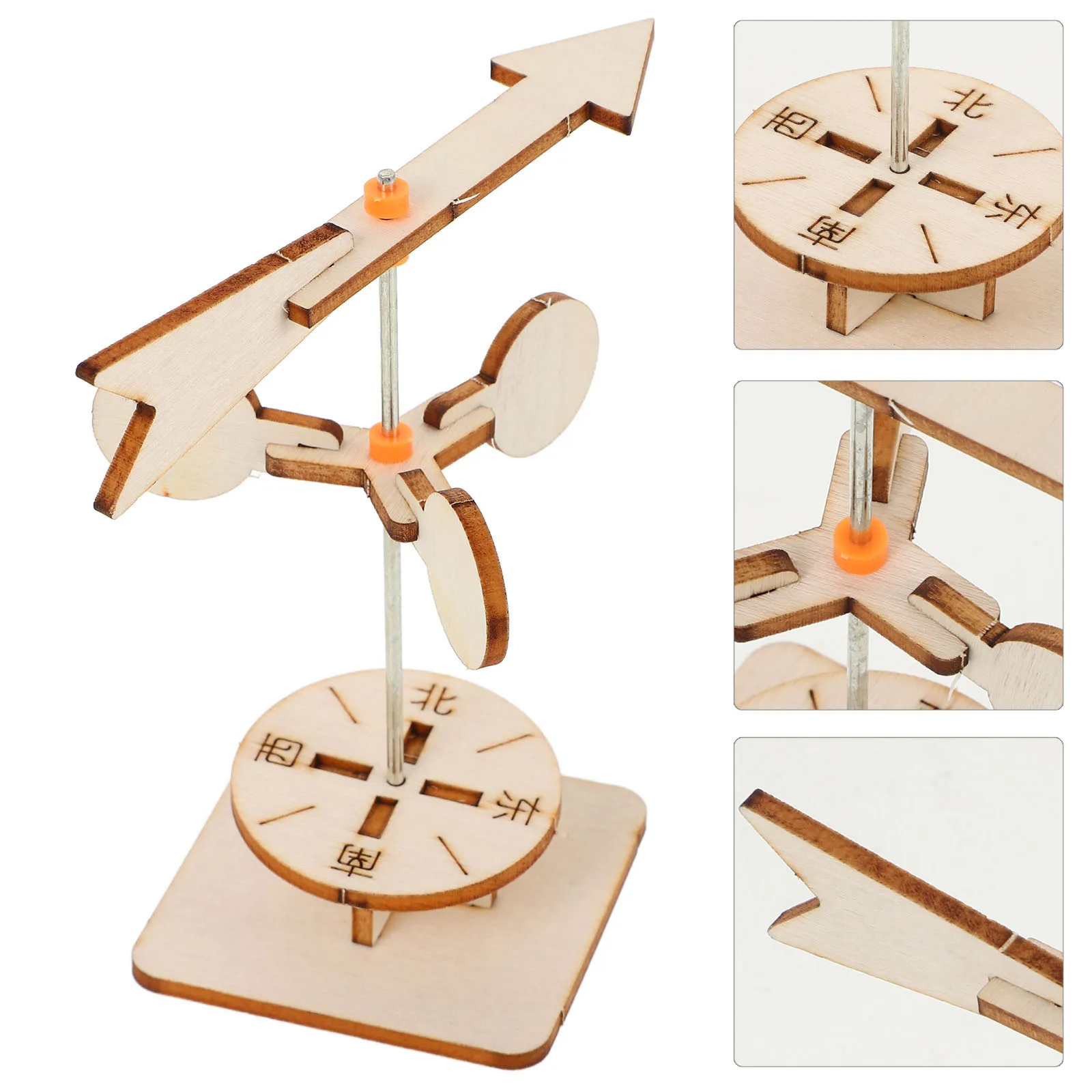 

Diy Wind Vane Toys Craft Kits Science Projects Education Kids Experiments Scientific Handmade