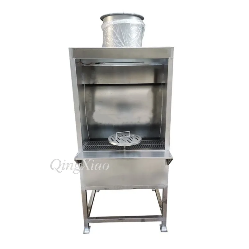 Mini Stainless‑Steel Water Curtain Spray Booth Environmental Paint Mist Purification Waterfall Paint Spray Cabinet Workstation