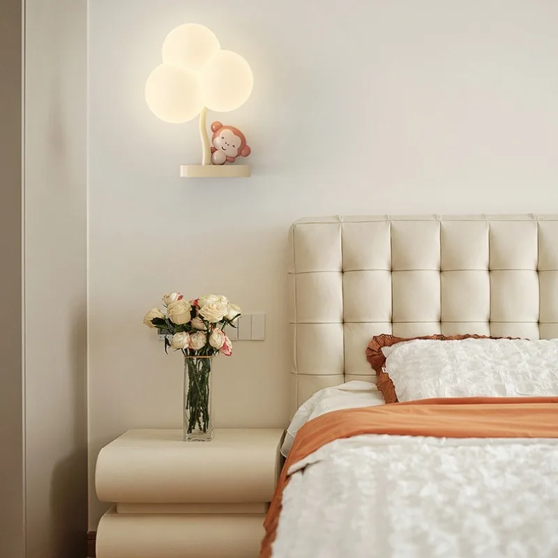 SANDYHA Modern Cloud Wall Light Creative Cartoon Background Light LED Lighting Fixture Art Decor Bedroom Study Children's Room