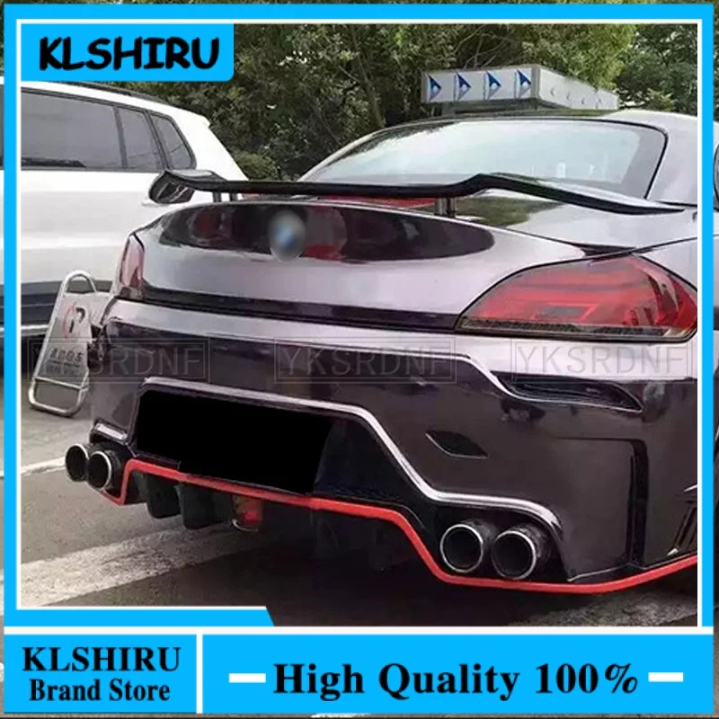 For Z4 E89 Wholesale Carbon Fiber Rear Trunk Lid Car Spoiler Ducktail Lip Wings For BMW Z4 E89 2009-2016 TOMMYKAIRA ROWEN Style