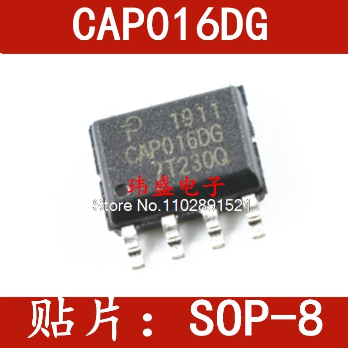 (10 PÇS/LOTE) CAP016DG SOP-8 ic