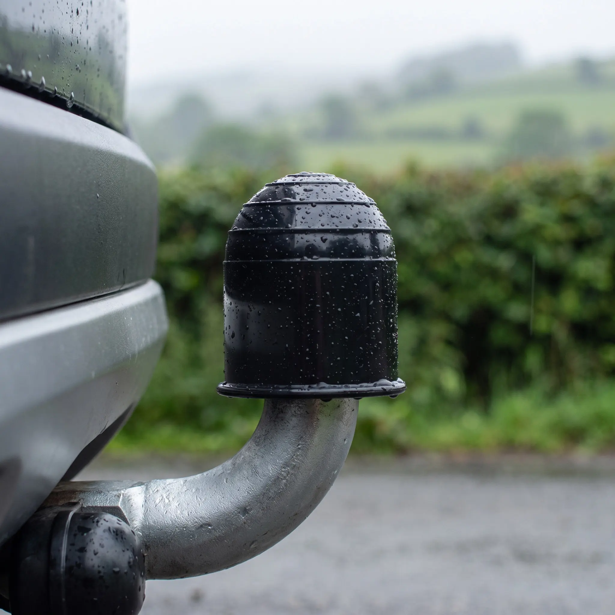 Tow Bar Ball Cover 50Mm Reliable Trailer Hitch Cap for Truck Caravan Semi-Trailer Towball Protection Cover Tow Bar Ball Cap