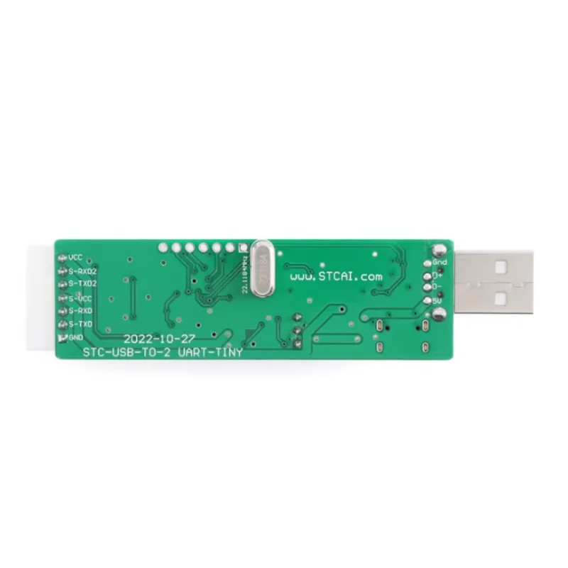 5pcs Original Genuine USB to Dual Serial Port STC8H-V1.0 USB to 2-Port Serial Module Core STC8H8K64U