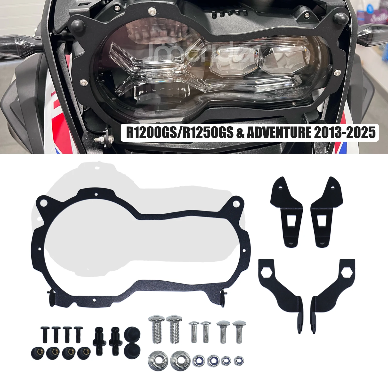 2025 Motorrad-Scheinwerferschutz Linsenschutzabdeckung für BMW R1250GS R1200GS Adventure R1200 GS R1250 ADV 2013-2024