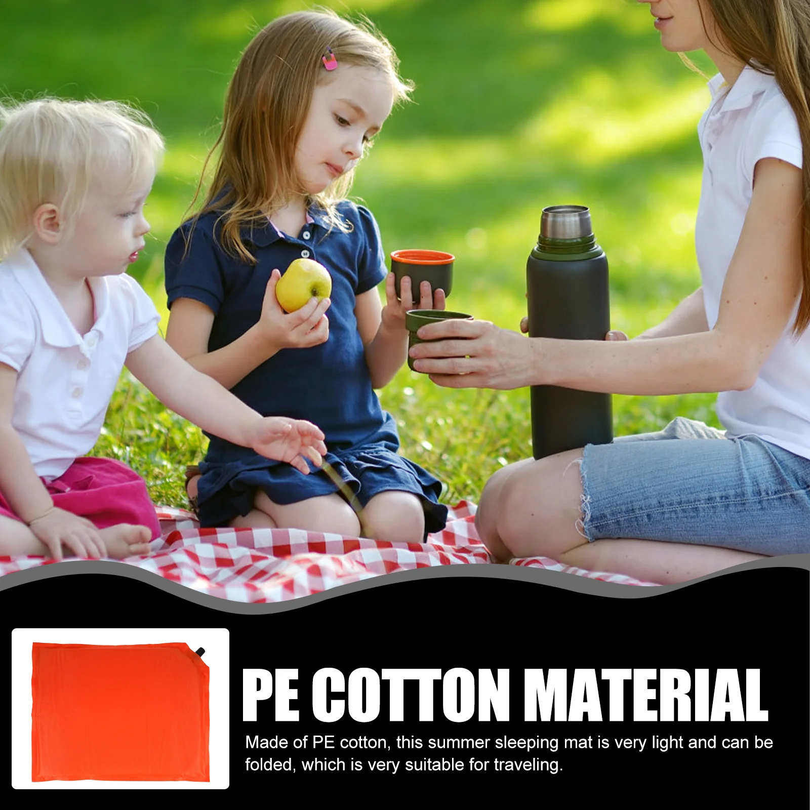 プレミアム自動膨張式クッション、キャンプ、スタジアムの座席、ハイキング、旅行、どこでも座れるポータブルマット、ハイキング用シットマット