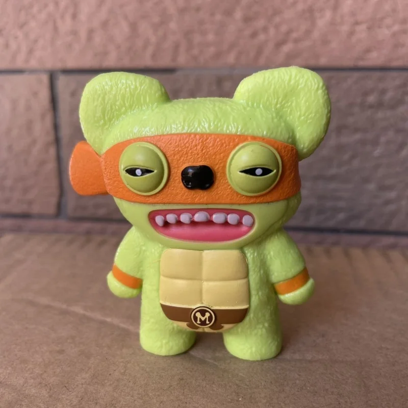 Original Fuggler Funny Ugly Monster Turtles Mini Figure Leonardo Donatello Michelangelo Figurine Tooth Monster Ornament Toy view 3