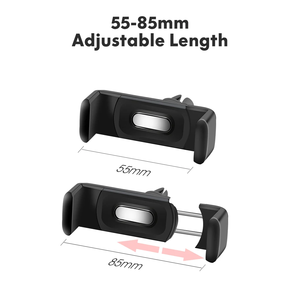 Carsun سيارة حامل هاتف السيارة منفذ الهواء جبل كليب اكسسوارات السيارات الداخلية العالمي حامل الهاتف المحمول ABS سيارة جبل دعم الهاتف