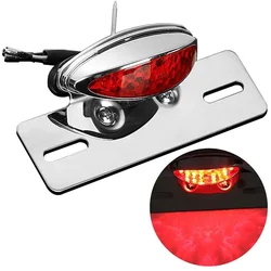 Motorcycle License Plate Tail Lamps Running Brake light Integrated Taillights Fit For Harley Davidson Dyna Softail Sportster