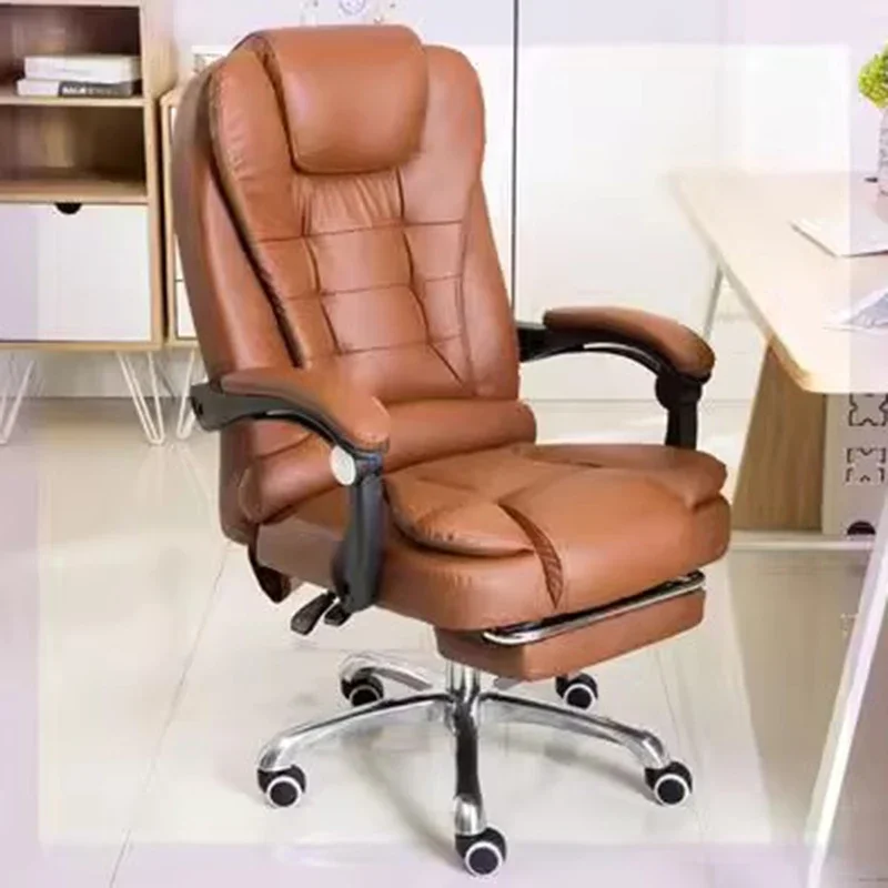 Cheap Chair Massage Posture Correction Leather Office Executive Wheels Footrest Game Special Gaming Ergonomic Kitchen Armchairs