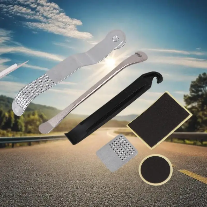 

High-quality Glue-less Bicycle Tire Patches for Rapid Tyre Repair, 10/20/30 Sets, Fast-Drying Adhesive Bike Accessories