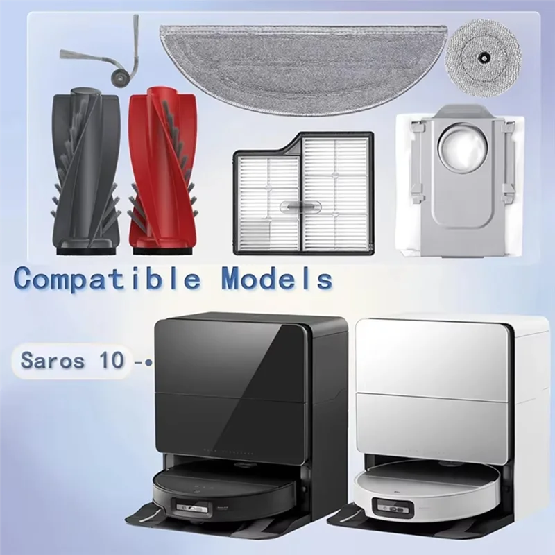 

【Hot Selling!】Robot Vacuum Replacement HEPA Filters Mop Cloths Cleaning Home Appliance Accessories