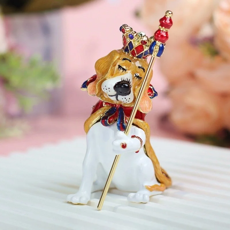 

Creative Home Decor Crafts King Dog Creative Internet Celebrity Explosive Gifts Small Decor Home Decor Light Luxury Small Decor