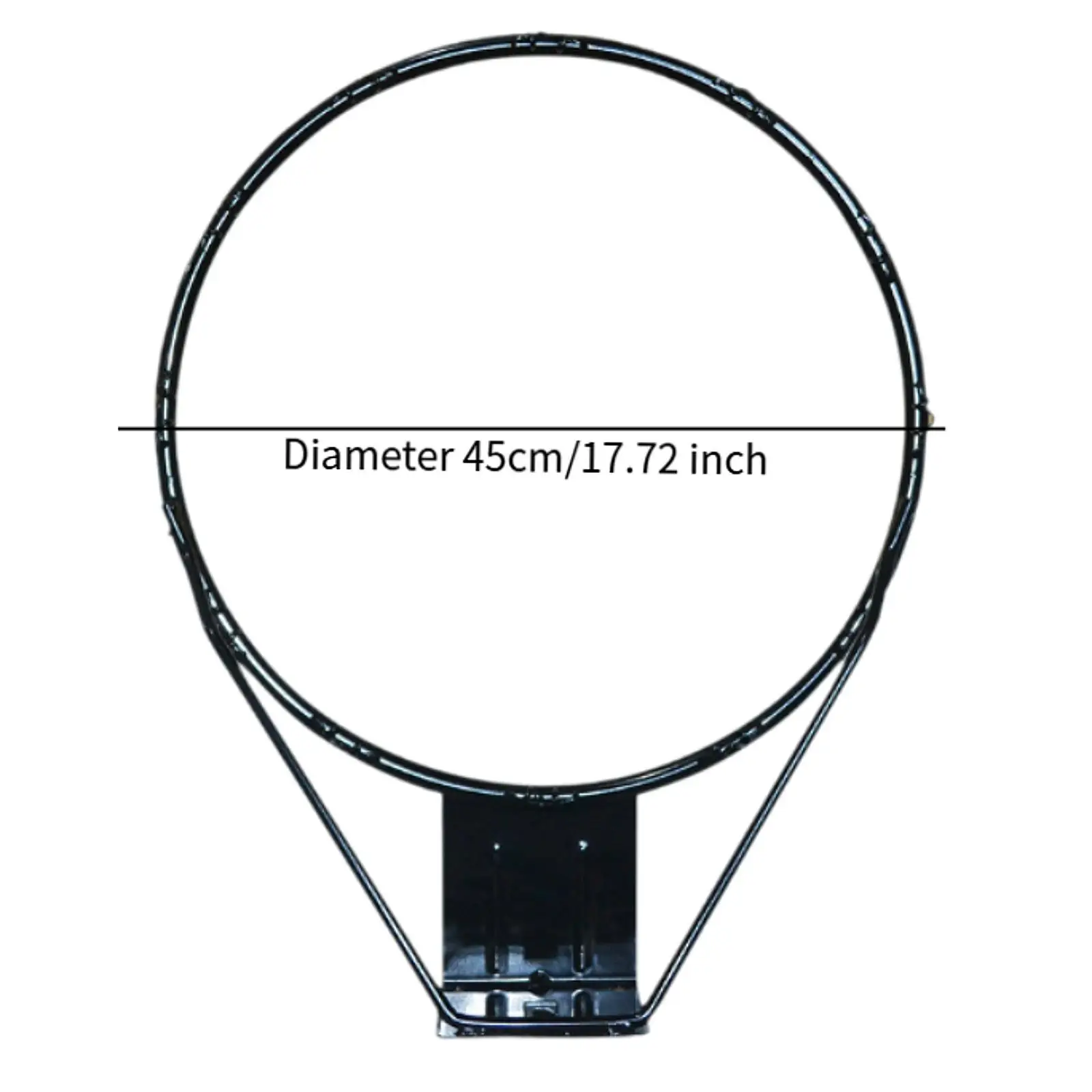 18인치 농구 림 수리 농구 골대 교체용 공원 정원 여행 실내용