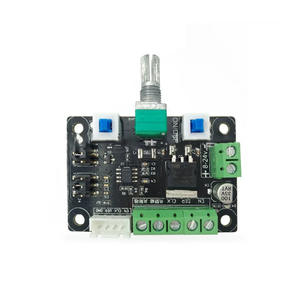 Direction Control PWM Signal Controller For CNC Machines Color: Black, Green Input Voltage Adjustable Frequency 5.4k-160kHz