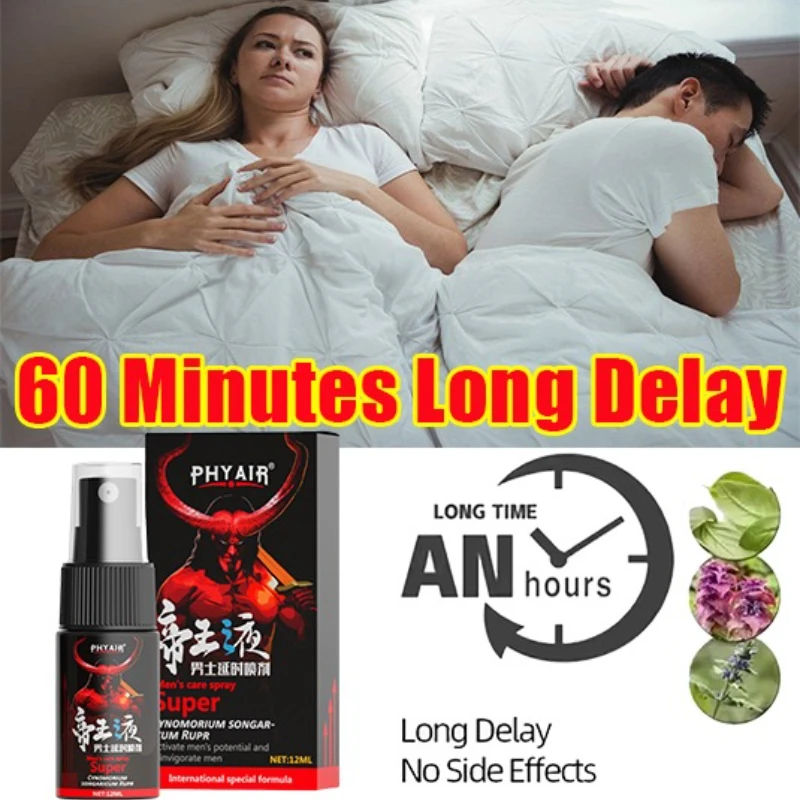 

Man Lasting Long 60 Minutes Delay Time Spray