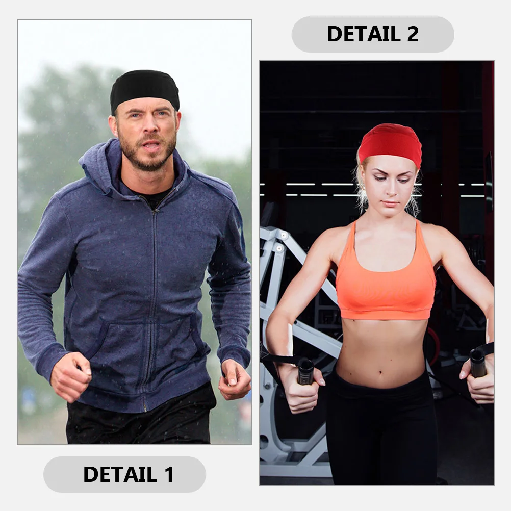 

2 pcs Liner Bandana Sun Protection Quick Dry Cycling Hat Outdoor Sports Hard Hat Liner Breathable Comfortable For Men