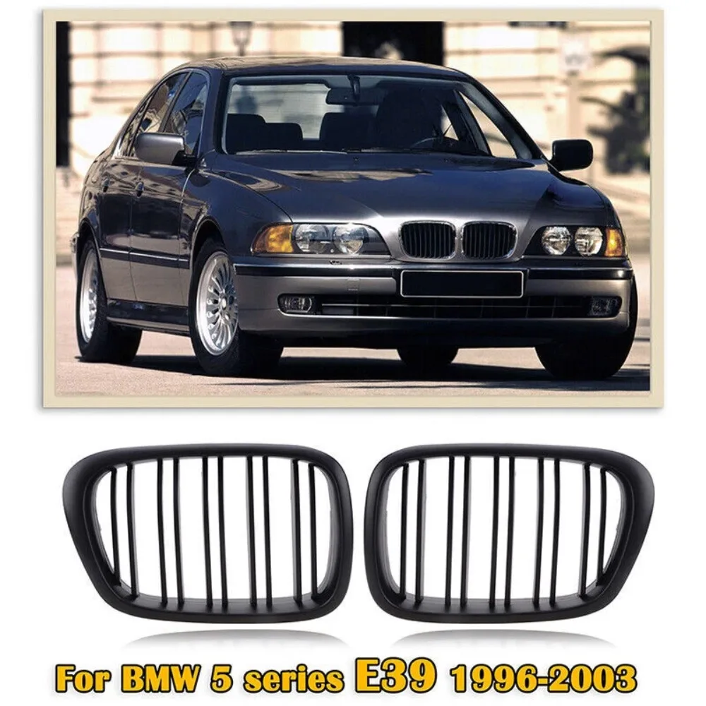 

Front Bumper Kidney Grill Chrome Grille For BMW 5 Series E39 1996 1997 1998-2003 BMW E39 523i 525i 520i 540i 528i 530i 535i M5