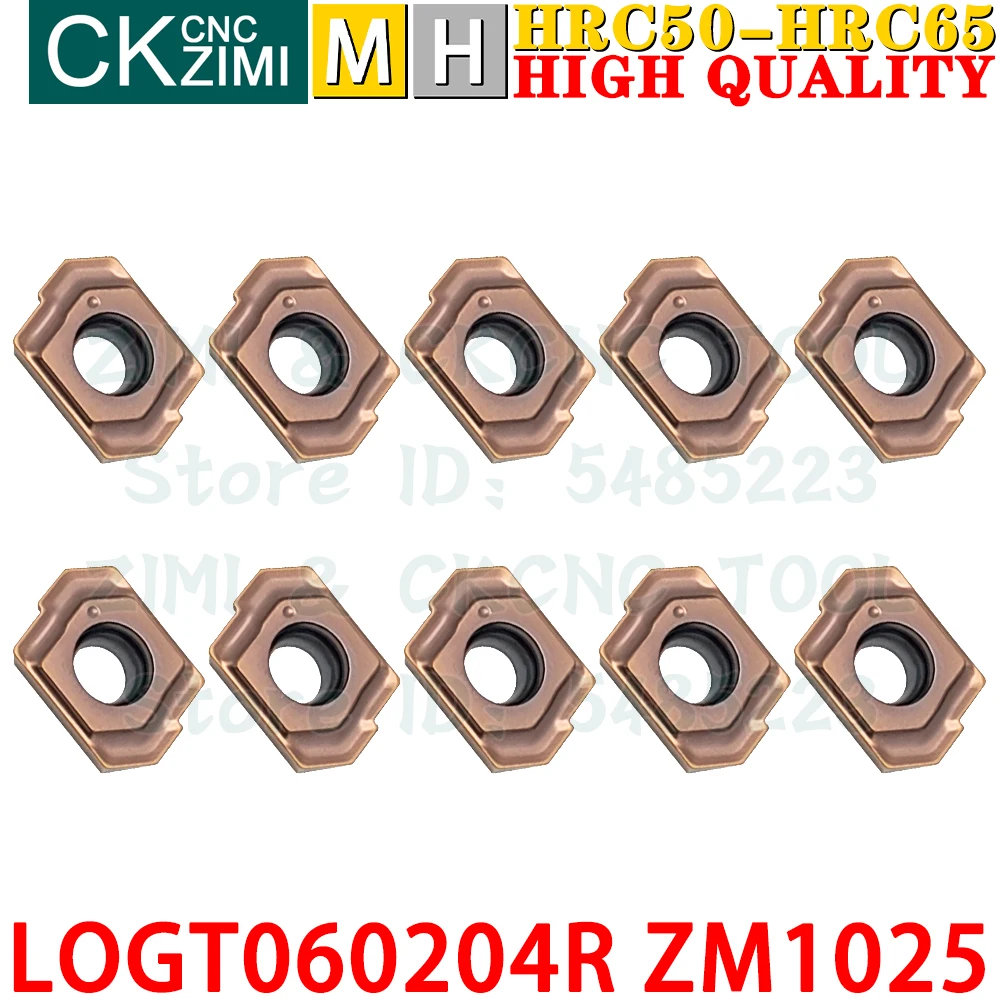 LOGT060204R ZM1025 LOGT 0602 Carbide Inserts Deep Hole Drilling Inserts Gun Drill Inserts CNC Turning Cutting Metal Lathe Tools