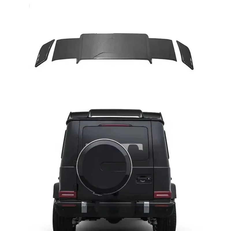

W464 BA rear spoiler suitable for Benz G-Class W463A W464 G500 G63 upgraded to BA style dry carbon fiber external tail spoiler
