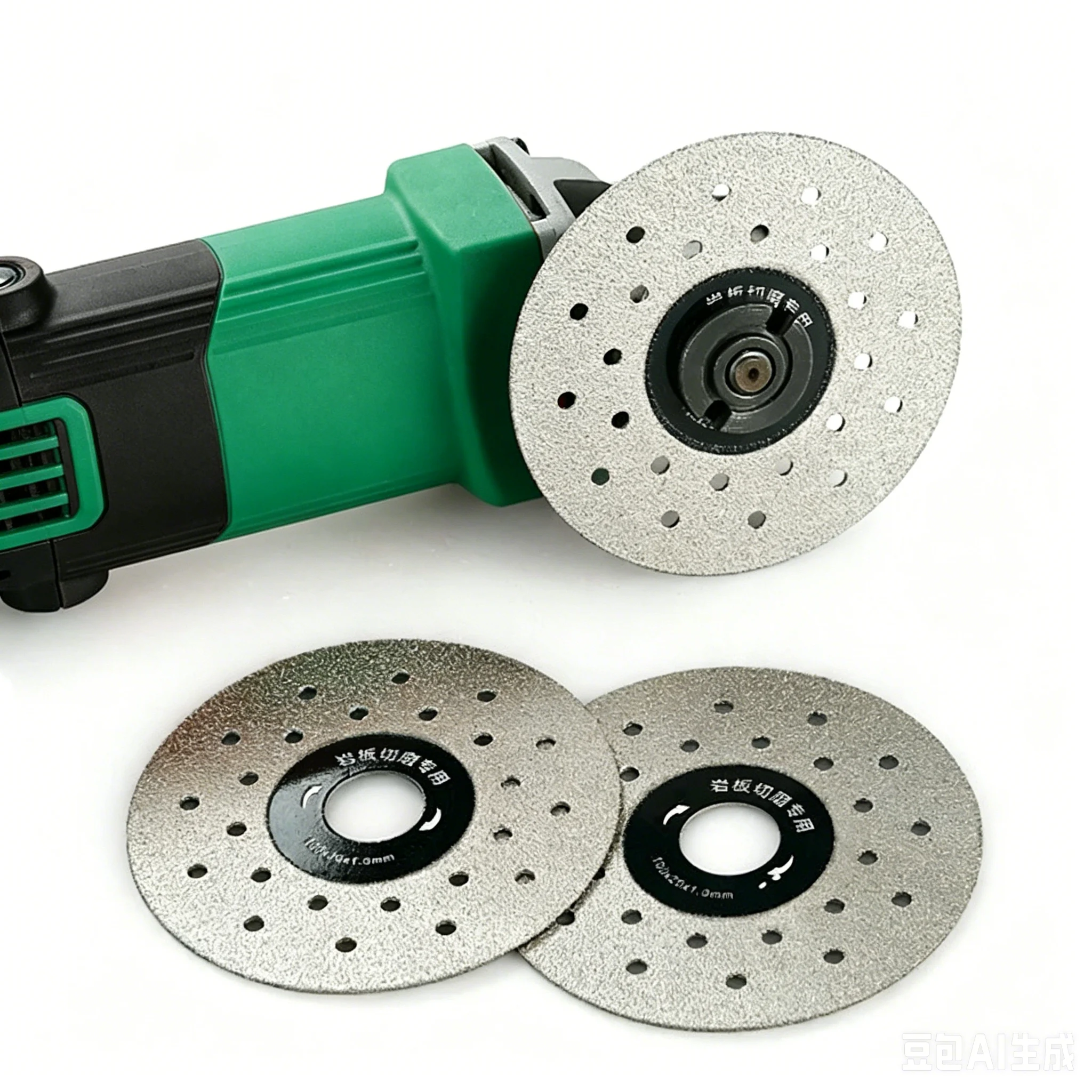 100mm Diamond Cutting Disc, Ultra-Thin Blade for Tile, Ceramic & Marble, Compatible with Angle Grinder & Marble Cutter