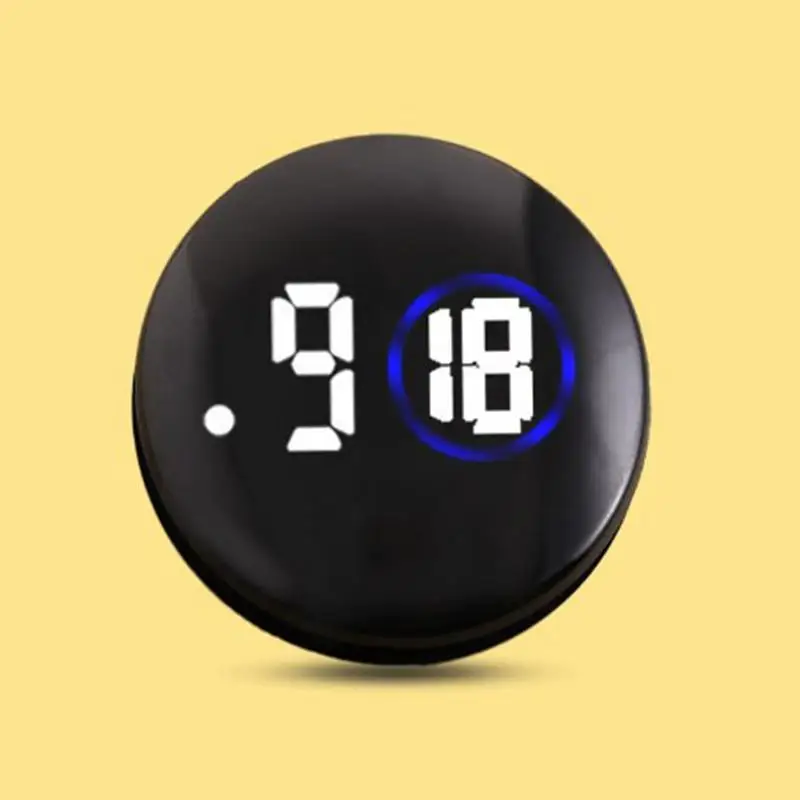 

Car Dashboard Clock Digital LED Display Touch Control Waterproof Car Clock Air Vent Stick-On Car Interior Supplies Accessories