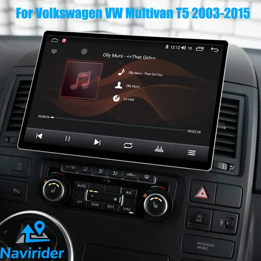 Multimedia Player For Volkswagen VW Multivan T5 2003-2015 Stereo Auto Carplay Head Unit 12.5