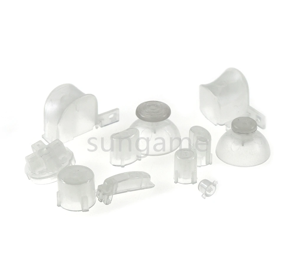 1set For Nintend GameCube NGC Full Set L R ABXY Z Keypads Buttons Controller D Pads Power ON OFF Buttons with Joystick Cap