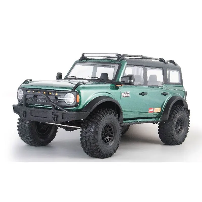 2,4g simulación de Control remoto a escala nuevo fácil Control Yk4083 Ford Wrangler 4wd escalada todoterreno modelo de vehículo