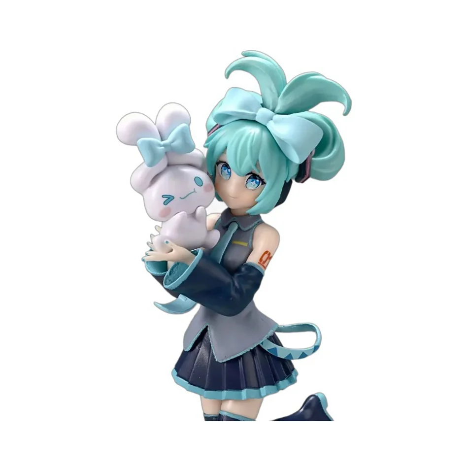 Hatsune MikuXCat oreille Hatsune Miku boîte aveugle poupée Anime modèle à collectionner ornement décoratif anniversaire pour enfants cadeau de noël