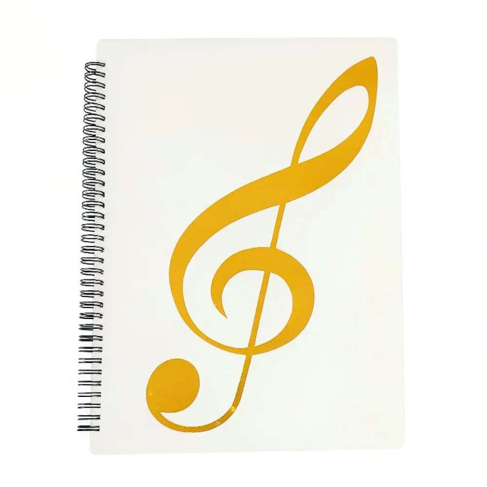 Music Folder A4 Document Holder Sheet Organizer Display Book For Piano Violin Guitar Musician Performance Practice Tool