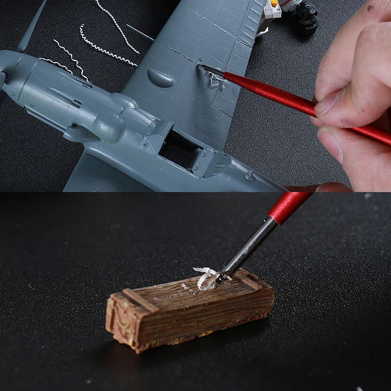 Model Assembly DIY Tools High stiffness Scoring hook knife Scribe Carving knife 0.1/0.2/0.3/0.5mm For Gundam Military Model DIY