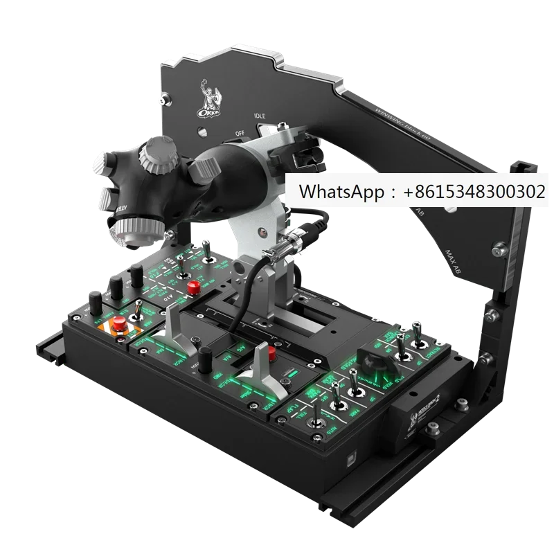 

Yisheng Orion 2nd generation F16EX fighter jet throttle, all metal throttle valve DCS simulation flight