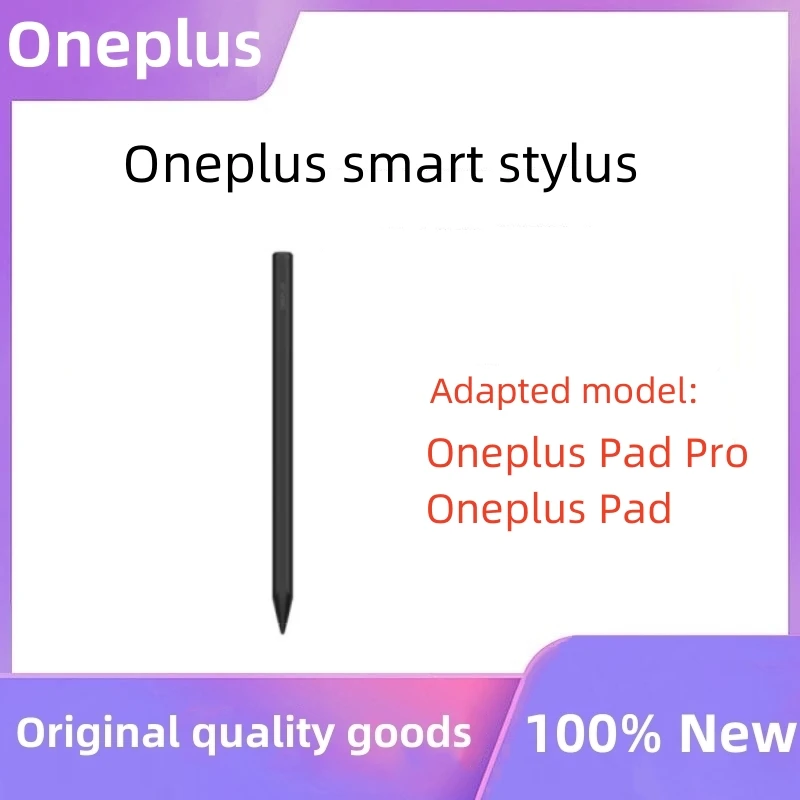 Original Oneplus smart stylus black adaptation oneplus pad Pro/oneplus pad ultra-low delay comfortable stroke shortcut keys.