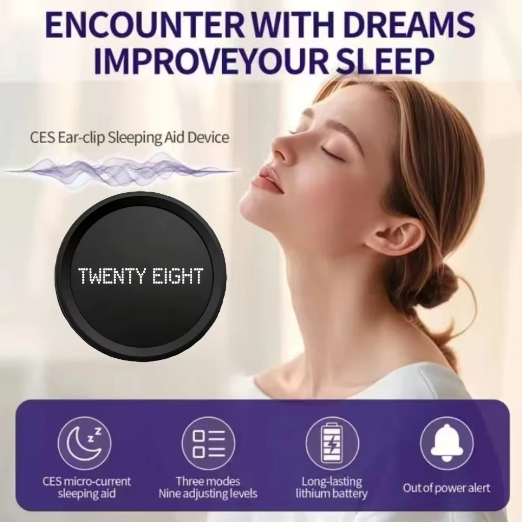 

Medical Grade Non Invasive Ear Clip Vagus Nerve Stimulator for Treatment of Anxiety Depression Insomnia