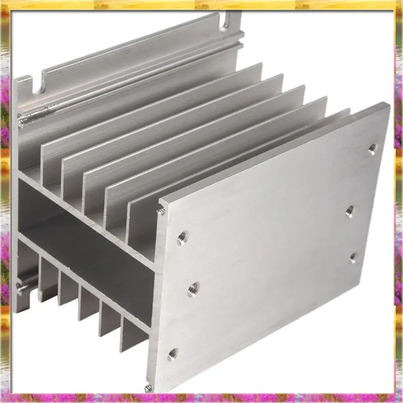 Must Have 3 Phase Heat Sink 80X110x100mm For SSR Solid State Relay Aluminum Heatsink