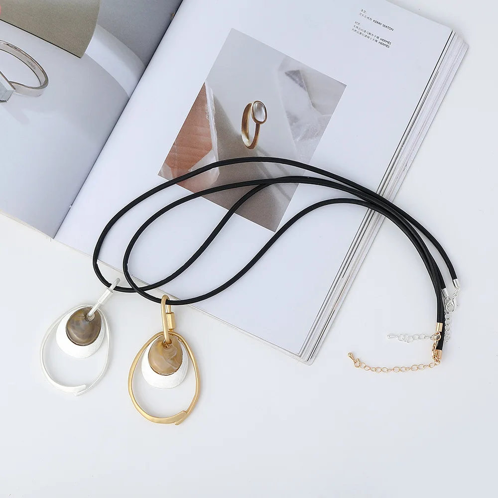 DIY accessories jewelry hot-selling pendant popular female long style high-end fashion retro simple necklace sweater chain