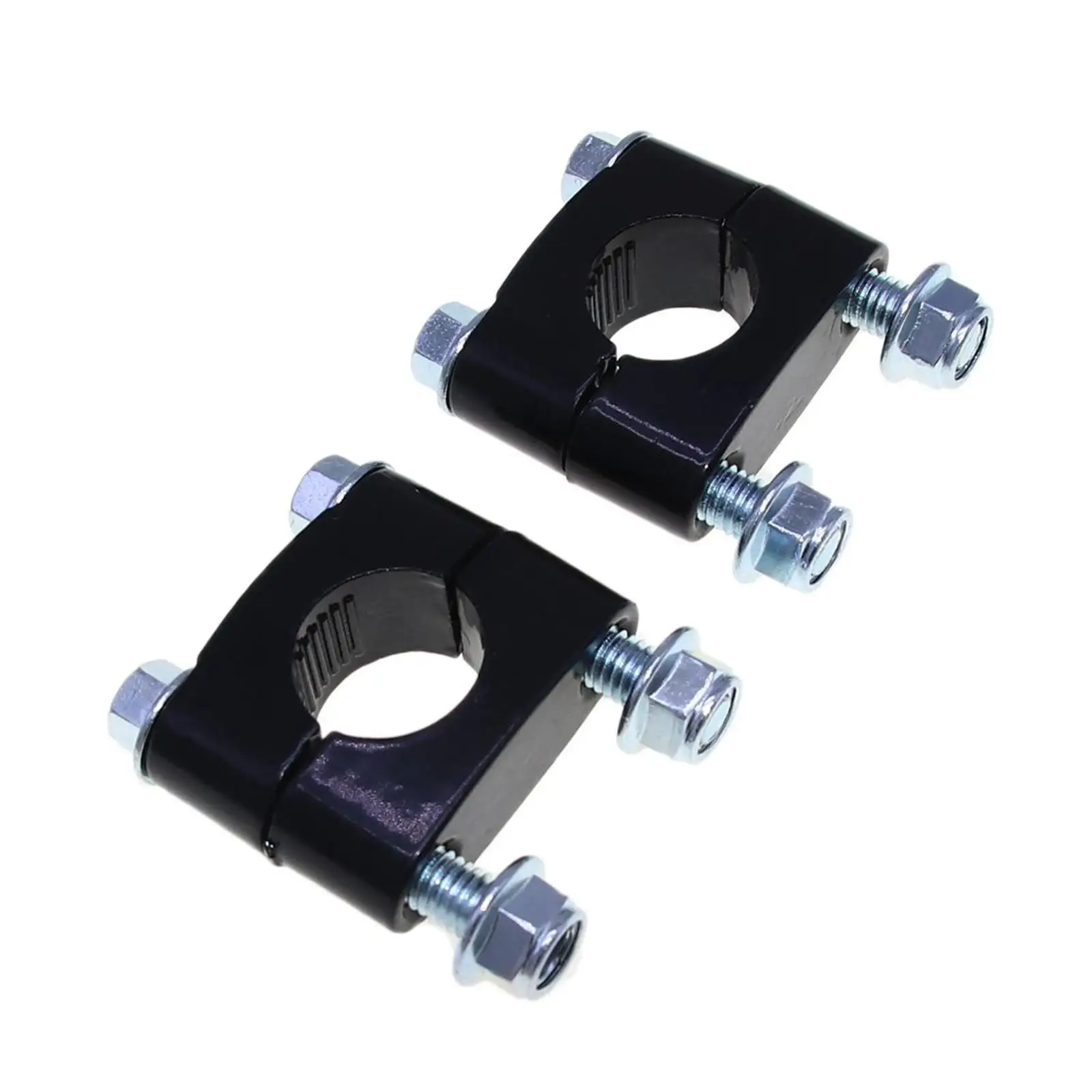 2 Pieces Motorcycle Handlebar Riser Clamp 22mm Hole Diameter Accessories