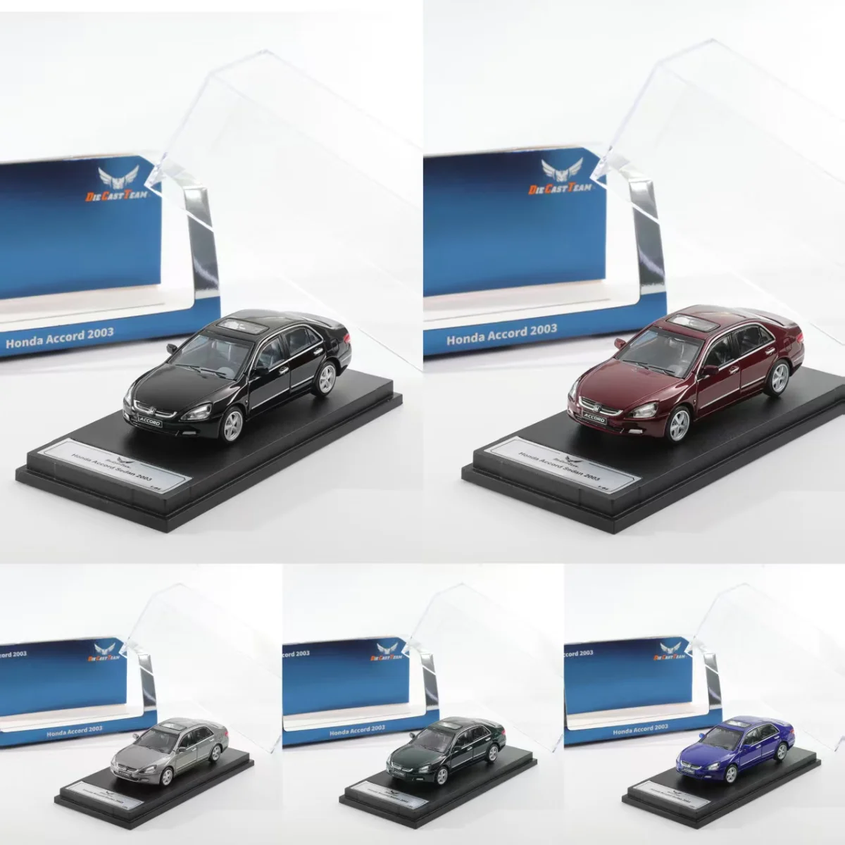 

Литой под давлением DCT масштаб 1:64 Honda Accord 7-го поколения, модель автомобиля из сплава, Коллекционная игрушка, подарок, сувенир, украшение для дисплея