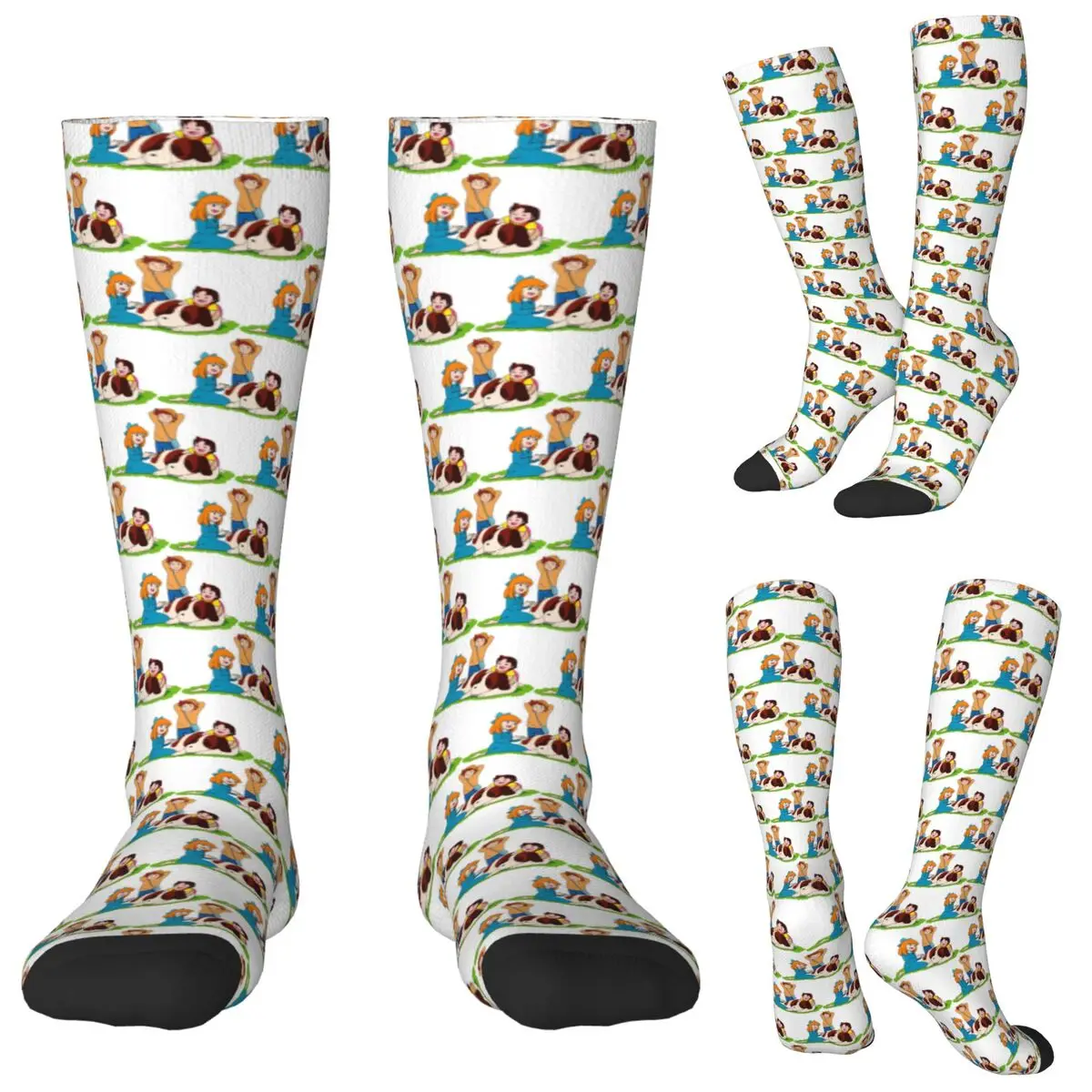 

Heidi Socks Harajuku Stockings All Season Long Socks Accessories for Unisex Birthday Present