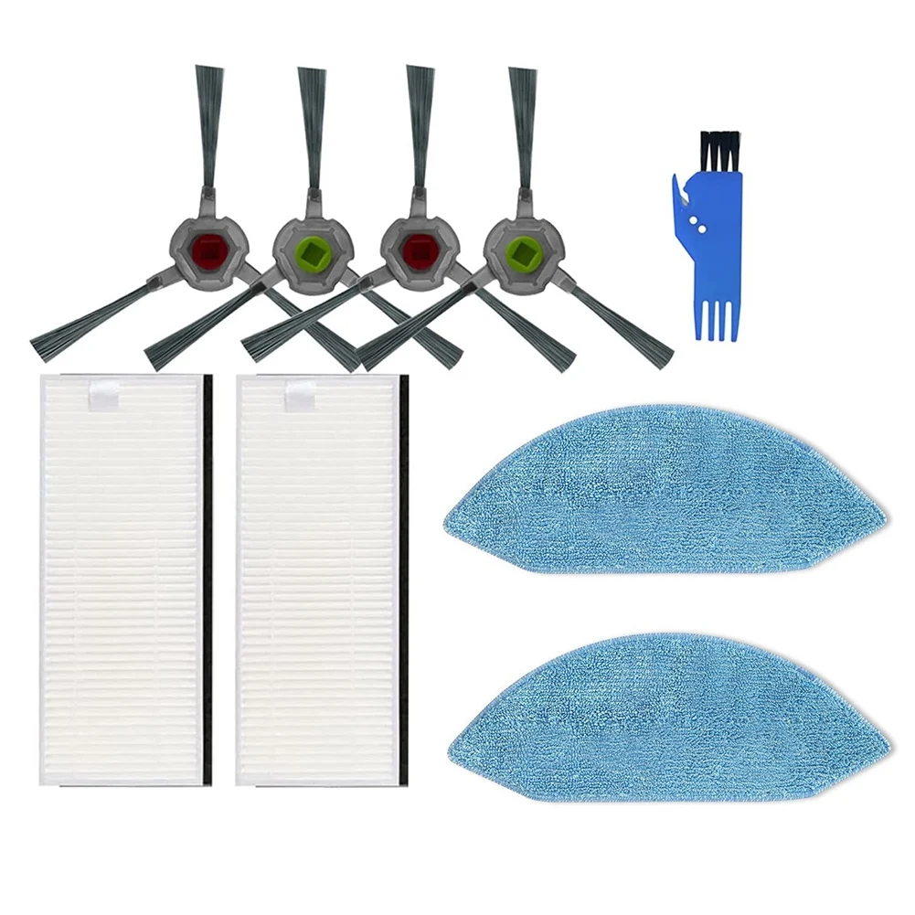ABLN-Replacement Parts Side Brush Hepa Filter Plastic Compatible For Ecovacs U2 DGN22 Robot Vacuum Cleaner Accessories