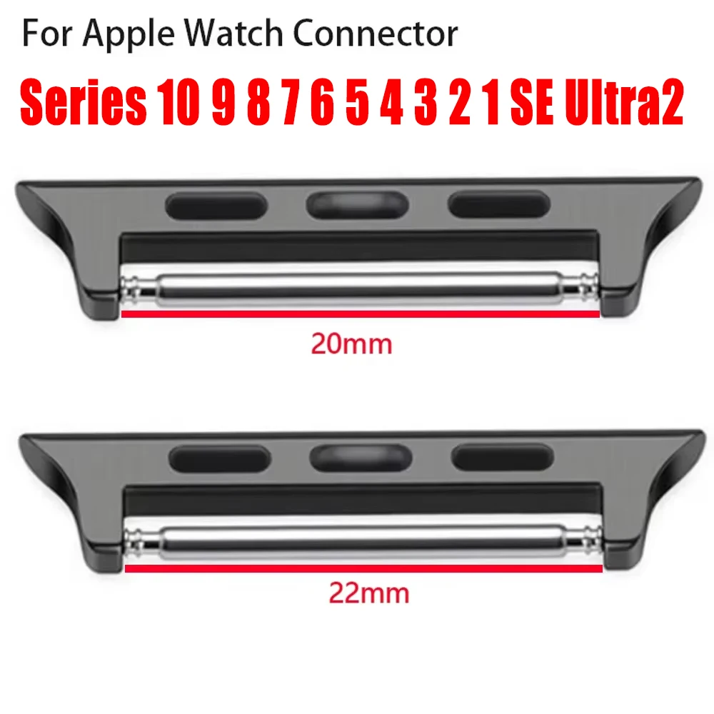 Adapter für Apple Watch 10 46 mm 42 mm Ultra 2 49 mm 6 SE 5 4 für Iwatch Band 6 5 4 SE 40 mm 44 mm Armbandanschluss 9 8 7 45 mm 41 mm 38