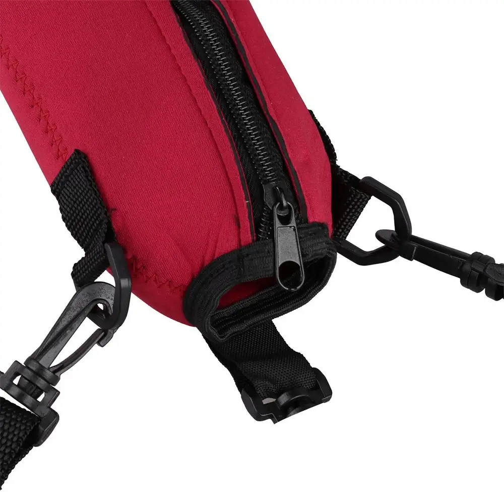 750ML Portable Pouch Cover Adjustable Bottle Pouch Bottle Holder Bag Water Bottle Carrier Shoulder Strap
