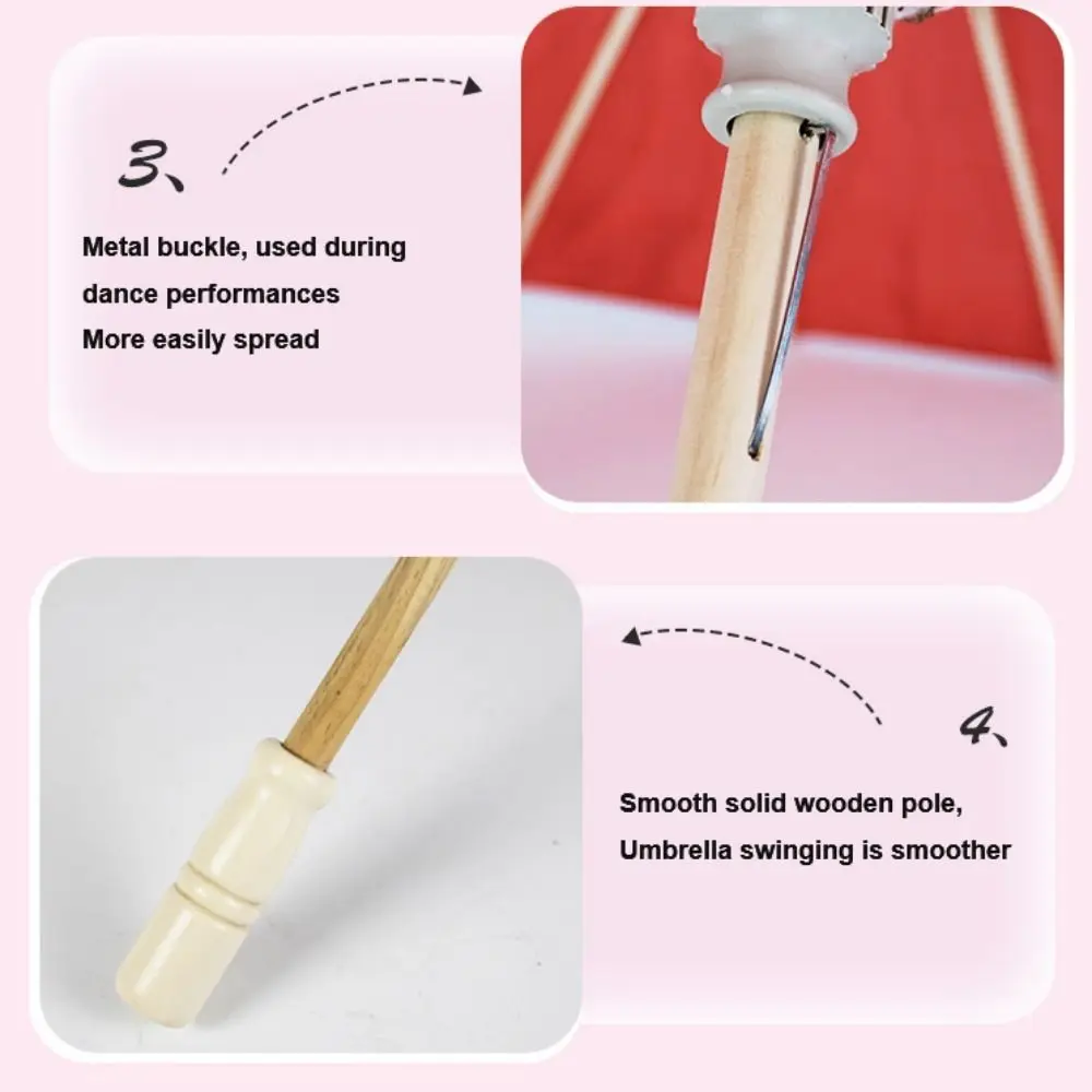 

56 см зонтик с веером в китайском античном стиле, 10 цветов, косплей, зонтик из масляной бумаги Hanfu, реквизит из шелковой ткани, танцевальный зонт