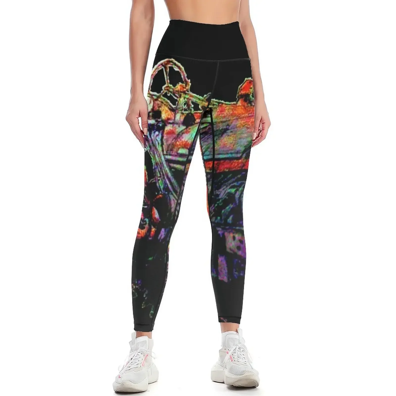 

Farmall Tractor Leggings Sports pants woman for girls Women's sports for physical Womens Leggings