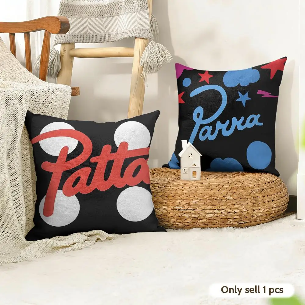 New Styles HOT SALE P-Patta Cushion Cover Organic Linen Square Pillow Case Durable Non-Allergenic And Kind To Skin
