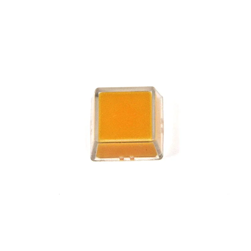 10 шт. красочные прозрачные колпачки для клавиш, двухслойные колпачки для клавиш, съемная бумага, индивидуальный переключатель MX, снимаемый защитный колпачок для клавиш, 1U