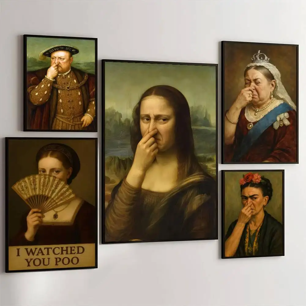 

Stinky Toilet Funny Art Vintage Posters Sticky Vintage Room Home Bar Cafe Decor Kawaii Room Decor