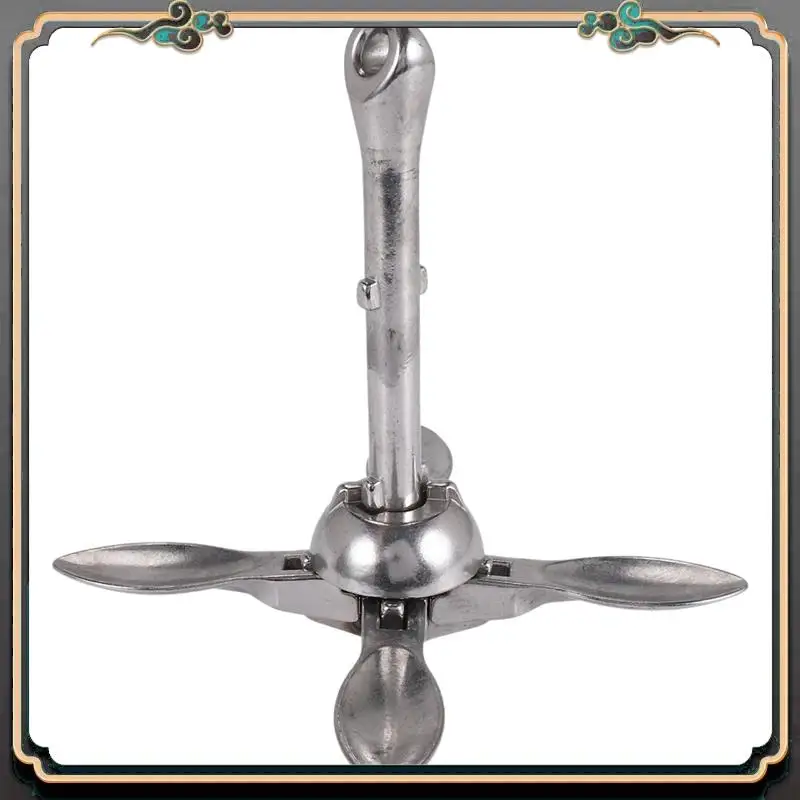 

Надувная лодка B11A, металлический якорь из нержавеющей стали 316 для лодки, каяка, динги, плота, рыболовной лодки, вес 0,7 кг