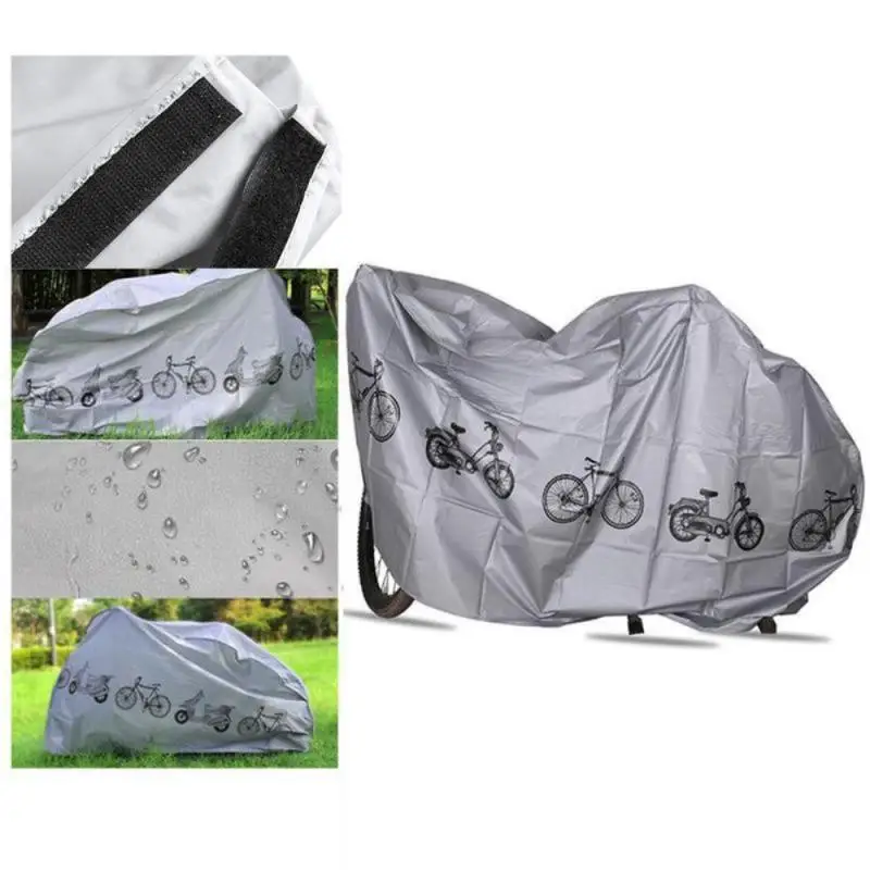 Cover Bike Rain Cover PEVA Dust Cover Sun Protection Sunshade MTB Mountain Bike Motorcycle All Seasons 210X110X60cm